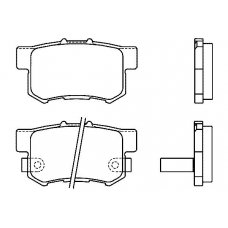 23652 148  0 5 T4067 TEXTAR Колодки тормозные