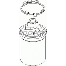 111 168 TOPRAN Топливный фильтр