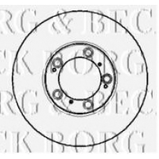 BBD5762S BORG & BECK Тормозной диск