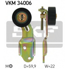 VKM 34006 SKF Натяжной ролик, поликлиновой  ремень