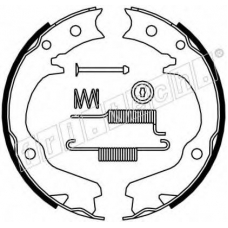 1110.336K fri.tech. Комплект тормозных колодок, стояночная тормозная с