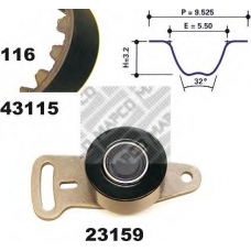 23115 MAPCO Комплект ремня грм