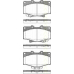 8110 13052 TRISCAN Комплект тормозных колодок, дисковый тормоз
