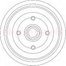 329239B BENDIX Тормозной барабан