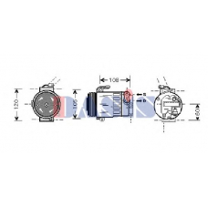 851042N AKS DASIS Компрессор, кондиционер