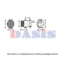 851563N AKS DASIS Компрессор, кондиционер