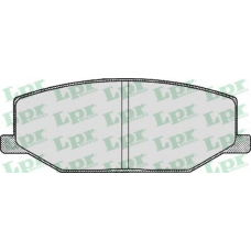 05P290 LPR Комплект тормозных колодок, дисковый тормоз