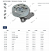 ABTTO1009 Tenacity Tensioner pulley