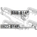 0823-B14F FEBEST Тяга / стойка, стабилизатор