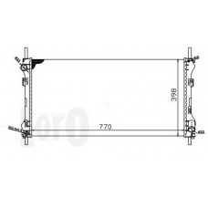017-017-0020 LORO Радиатор, охлаждение двигателя