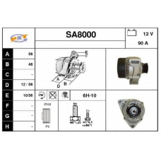 SA8000 SNRA Генератор