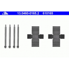 13.0460-0165.2 ATE Комплектующие, колодки дискового тормоза