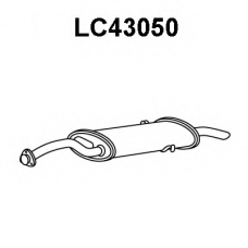 LC43050 VENEPORTE Глушитель выхлопных газов конечный