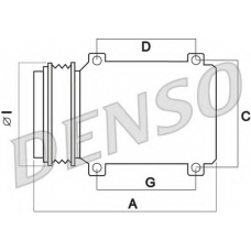 DCP45010 DENSO Компрессор, кондиционер