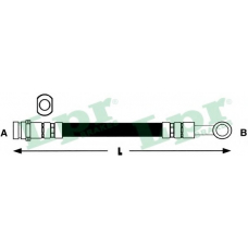 6T47924 LPR Тормозной шланг