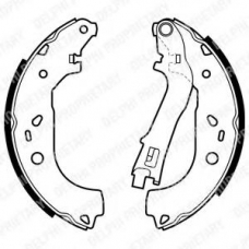 LS1979 DELPHI Комплект тормозных колодок