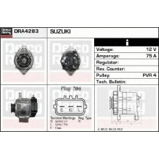 DRA4283 DELCO REMY Генератор