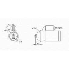 943253157010 MAGNETI MARELLI Стартер