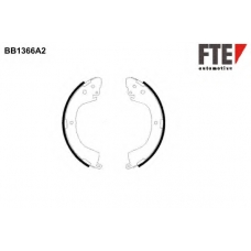 BB1366A2 FTE Комплект тормозных колодок