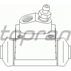 300 022 TOPRAN Колесный тормозной цилиндр