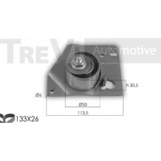 SK3243D/1 SK Комплект ремня ГРМ