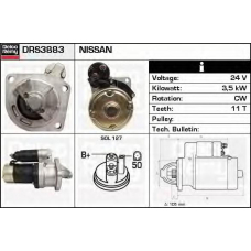 DRS3883 DELCO REMY Стартер