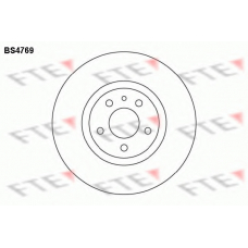 BS4769 FTE Тормозной диск