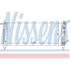63297 NISSENS Радиатор, охлаждение двигателя
