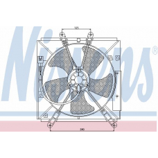 85330 NISSENS Вентилятор, охлаждение двигателя