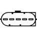 8ET 009 142-331 HELLA Расходомер воздуха