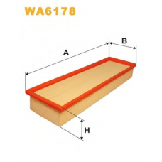 WA6178 WIX Воздушный фильтр