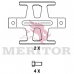 MDP3835K MERITOR Комплект тормозных колодок, дисковый тормоз