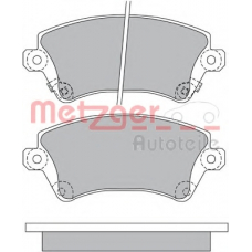 1170219 METZGER Комплект тормозных колодок, дисковый тормоз