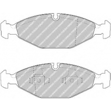 FDB1169 FERODO Комплект тормозных колодок, дисковый тормоз