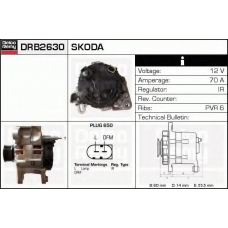 DRB2630 DELCO REMY Генератор