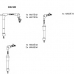 600/442 BREMI Комплект проводов зажигания