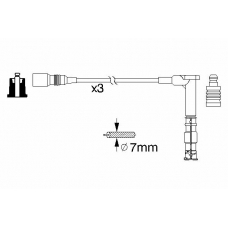 0 986 356 316 BOSCH Комплект проводов зажигания