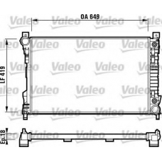 732739 VALEO Радиатор, охлаждение двигателя