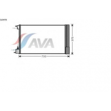 OL5478 AVA Конденсатор, кондиционер