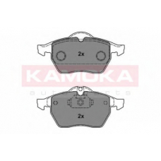 1012136 KAMOKA Комплект тормозных колодок, дисковый тормоз
