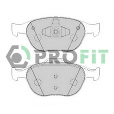 5000-1568 PROFIT Комплект тормозных колодок, дисковый тормоз