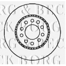 BBD5049 BORG & BECK Тормозной диск