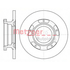 61332.10 METZGER Тормозной диск