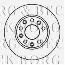 BBD4898 BORG & BECK Тормозной диск