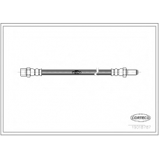 19018787 CORTECO Тормозной шланг
