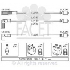 4.8354 FACET Комплект проводов зажигания