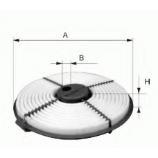 AK341 FILTRON Воздушный фильтр