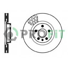 5010-0760 PROFIT Тормозной диск