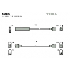 T499B TESLA Комплект проводов зажигания