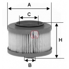 S 6013 NE SOFIMA Топливный фильтр